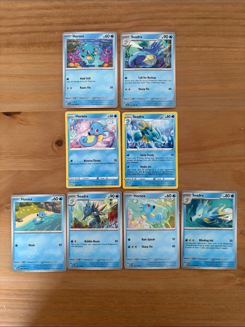 Horsea & Seadra Evolution Lot | Pokémon 151, Lost Origin, Paradox Rift | ✨5/$25✨